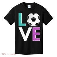 LOVE Soccer Sports Fan Kids T-Shirt thumb 0