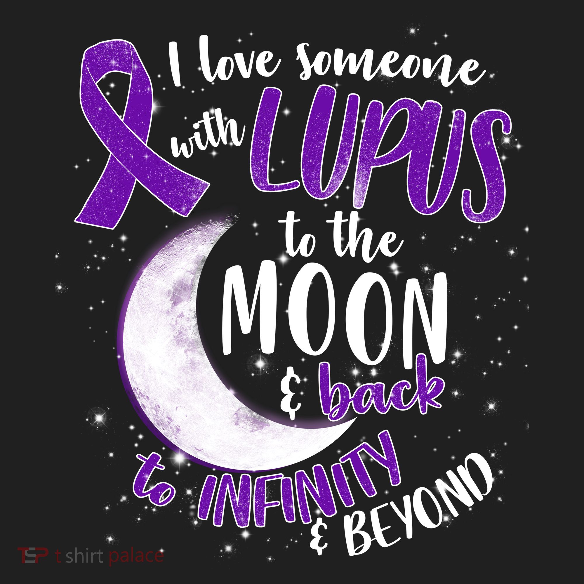 Love Someone With Lupus To The Moon And Back Women's Sweatshirt
