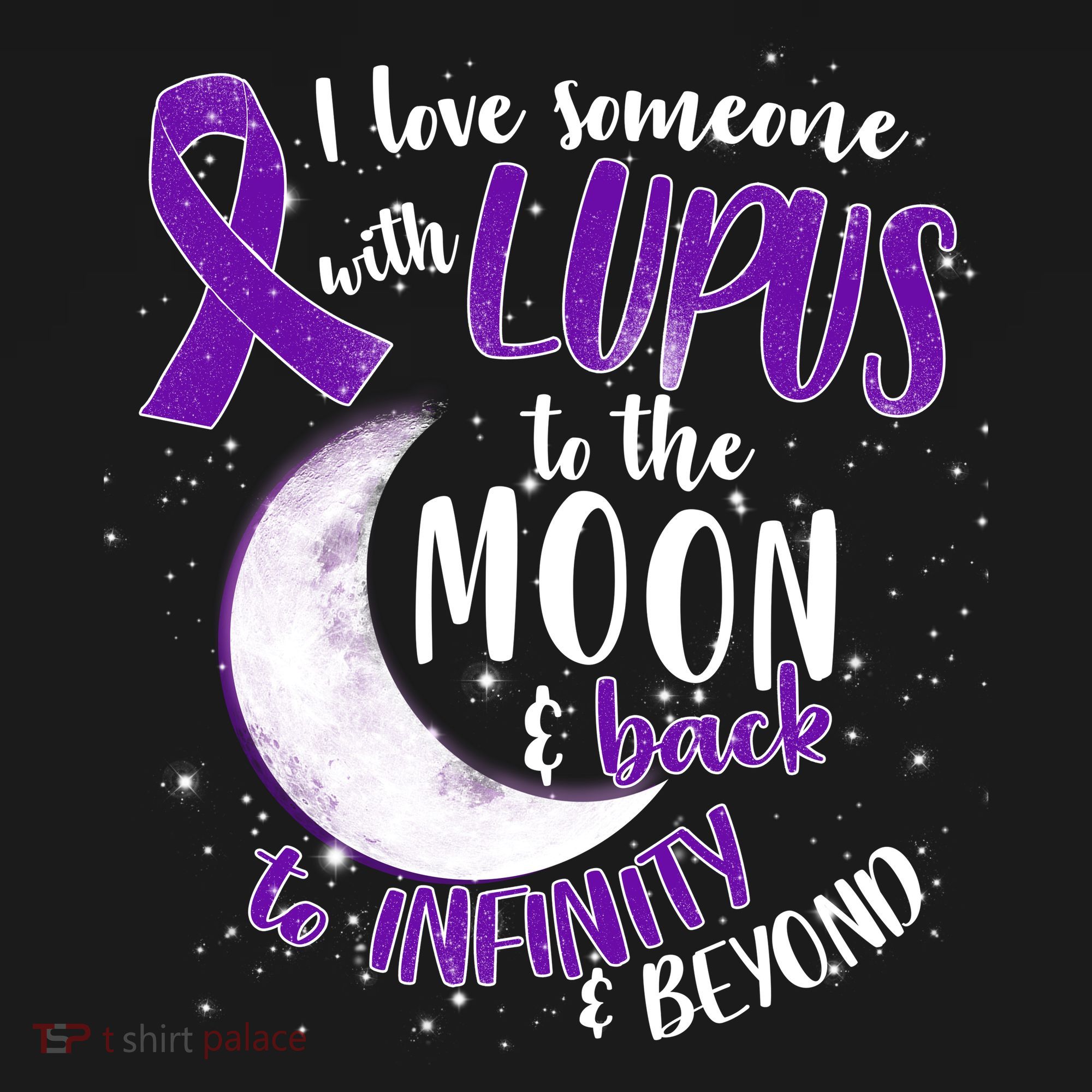 Love Someone With Lupus To The Moon And Back Sweatshirt