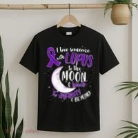 Love Someone With Lupus To The Moon And Back T-Shirt thumb 2