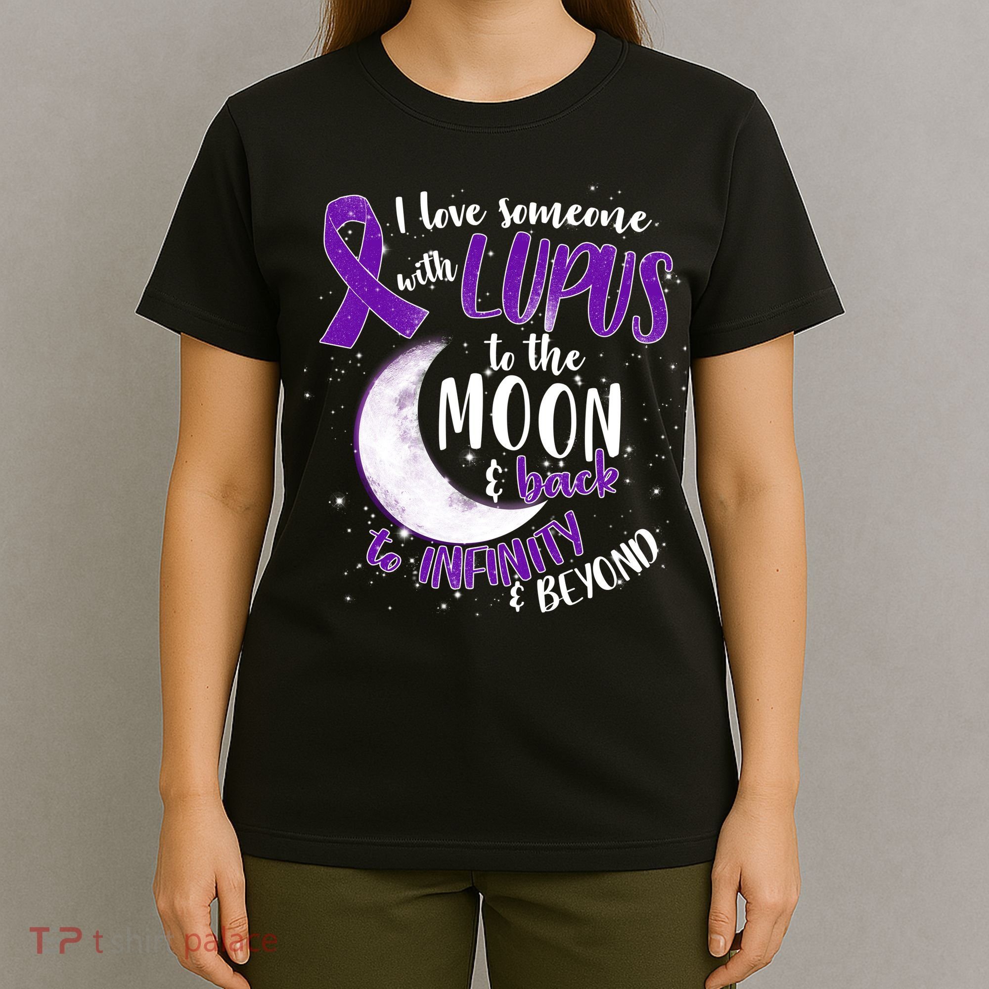 Love Someone With Lupus To The Moon And Back T-Shirt