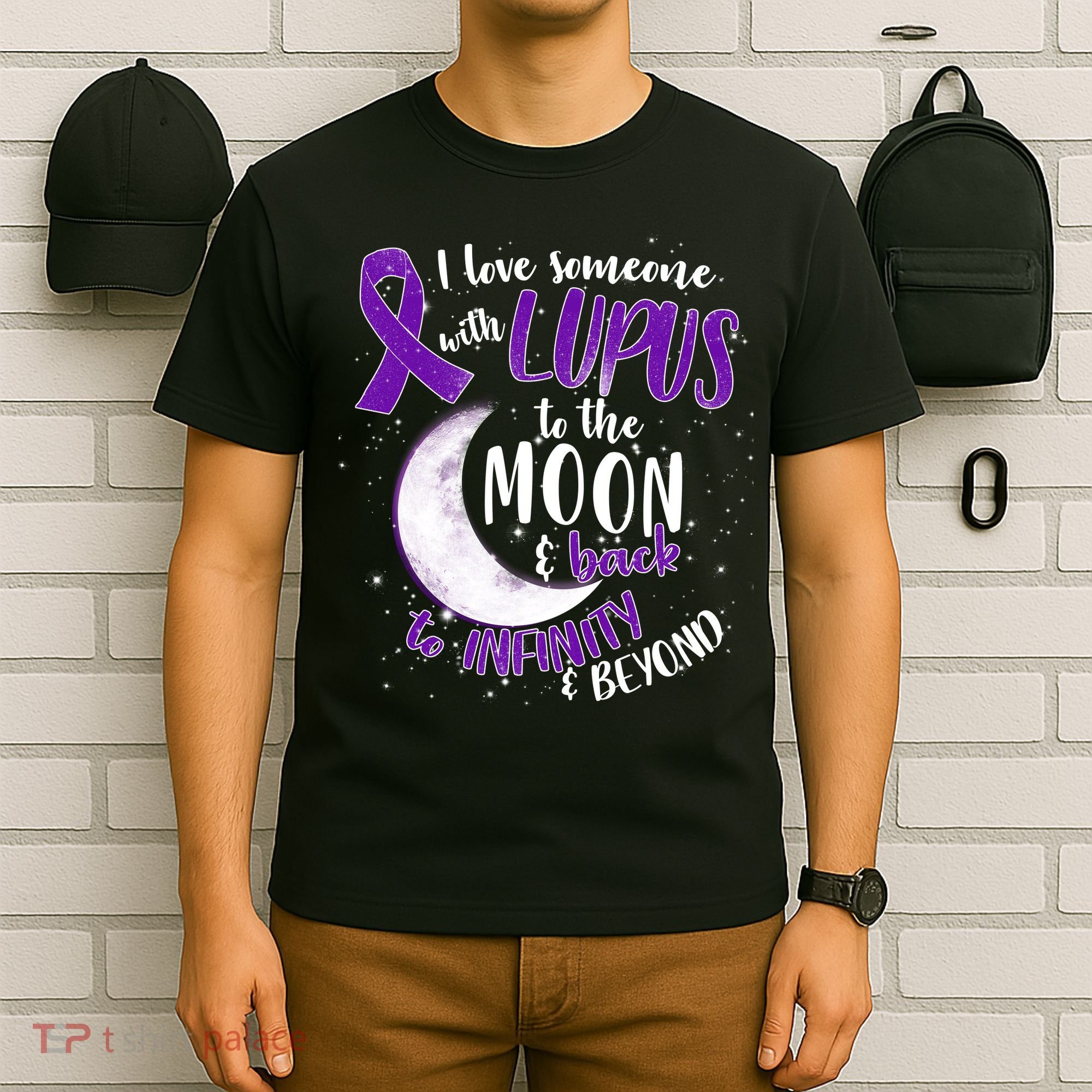 Love Someone With Lupus To The Moon And Back T-Shirt