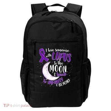 Love Someone With Lupus To The Moon And Back Backpack