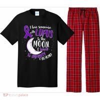 Love Someone With Lupus To The Moon And Back Pajama Set thumb 0