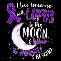 Love Someone With Lupus To The Moon And Back Women's Hoodie thumb 2