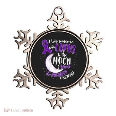 Love Someone With Lupus To The Moon And Back Ornament