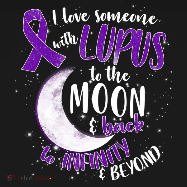 Love Someone With Lupus To The Moon And Back Ornament