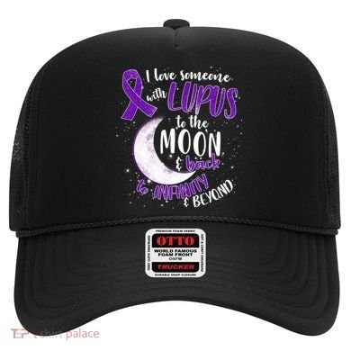 Love Someone With Lupus To The Moon And Back Hat