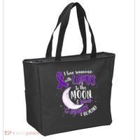 Love Someone With Lupus To The Moon And Back Tote Bag thumb 2