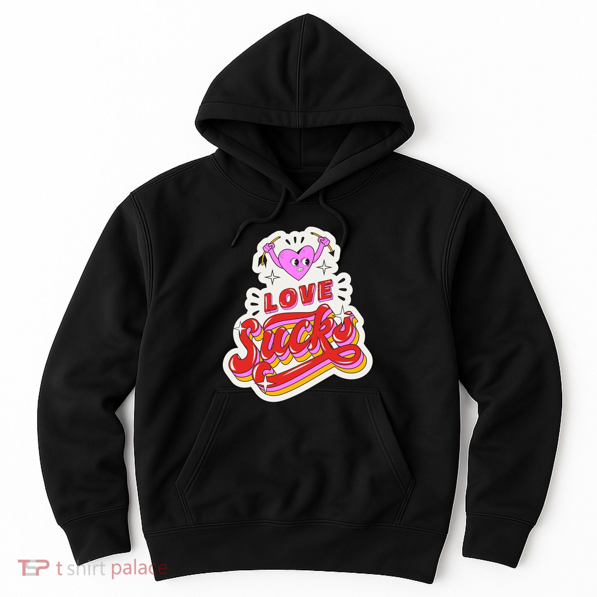 Love Sucks Funny Valentine's Day Hoodie