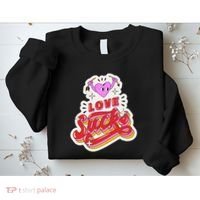 Love Sucks Funny Valentine's Day Sweatshirt thumb 2