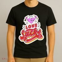 Love Sucks Funny Valentine's Day T-Shirt thumb 3