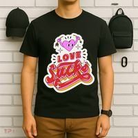 Love Sucks Funny Valentine's Day T-Shirt thumb 6