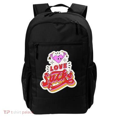 Love Sucks Funny Valentine's Day Backpack