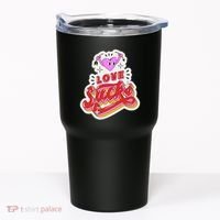Love Sucks Funny Valentine's Day Tumbler thumb 0