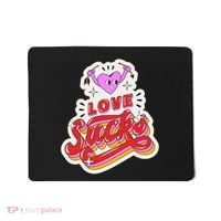 Love Sucks Funny Valentine's Day Mousepad thumb 0