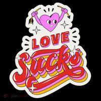 Love Sucks Funny Valentine's Day Mousepad thumb 1
