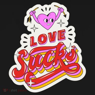 Love Sucks Funny Valentine's Day Ornament