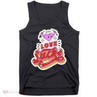 Love Sucks Funny Valentine's Day Tank Top thumb 0