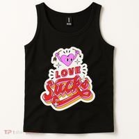 Love Sucks Funny Valentine's Day Tank Top thumb 2