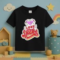 Love Sucks Funny Valentine's Day Toddler T-Shirt thumb 3