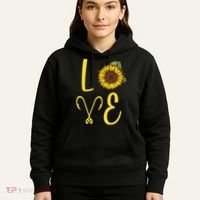 Love Sunflower And Fishing Hoodie thumb 5