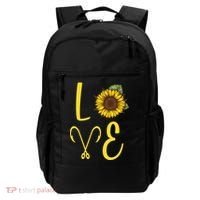 Love Sunflower And Fishing Backpack thumb 0