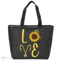 Love Sunflower And Fishing Tote Bag thumb 0