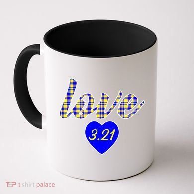 Love Support Down Syndrome Awareness Coffee Mug