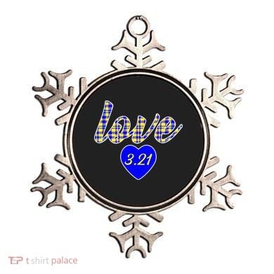 Love Support Down Syndrome Awareness Ornament