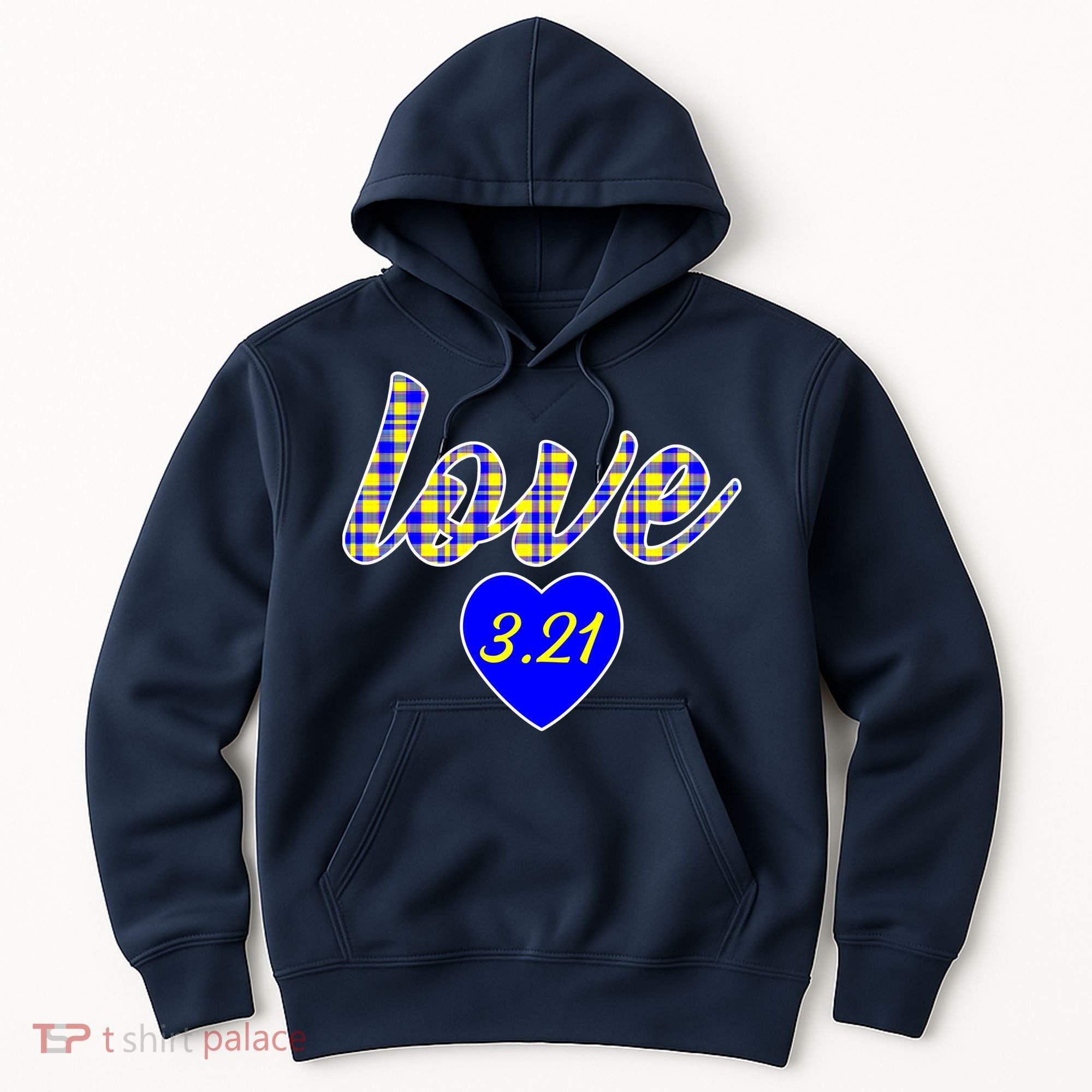 Love Support Down Syndrome Awareness Hoodie