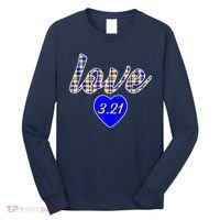 Love Support Down Syndrome Awareness Long Sleeve Shirt thumb 0