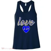 Love Support Down Syndrome Awareness Women's Tank Top thumb 0