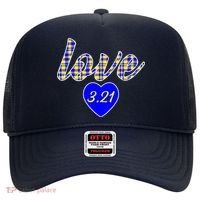 Love Support Down Syndrome Awareness Hat thumb 0