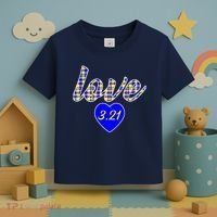 Love Support Down Syndrome Awareness Toddler T-Shirt thumb 3