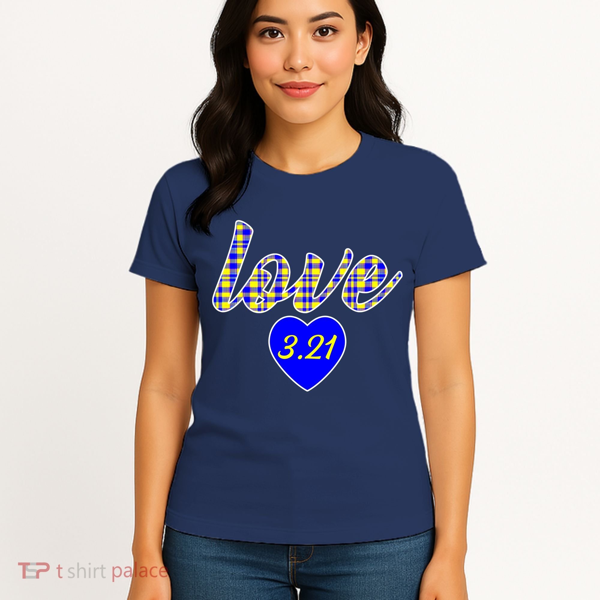 Love Support Down Syndrome Awareness Women's T-Shirt