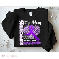 Love Support My Mom Lupus Awareness  Sweatshirt thumb 2