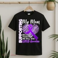 Love Support My Mom Lupus Awareness  T-Shirt thumb 2