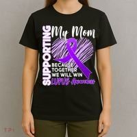 Love Support My Mom Lupus Awareness  T-Shirt thumb 4