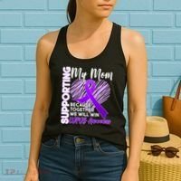 Love Support My Mom Lupus Awareness  Women's Tank Top thumb 2