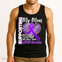 Love Support My Mom Lupus Awareness  Tank Top thumb 3