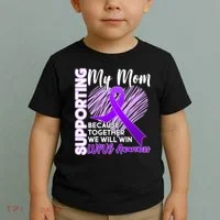 Love Support My Mom Lupus Awareness  Toddler T-Shirt thumb 2