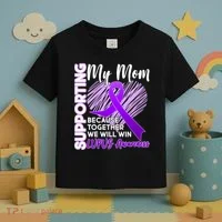 Love Support My Mom Lupus Awareness  Toddler T-Shirt thumb 3