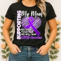 Love Support My Mom Lupus Awareness  Women's T-Shirt thumb 2