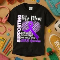 Love Support My Mom Lupus Awareness  Kids T-Shirt thumb 3