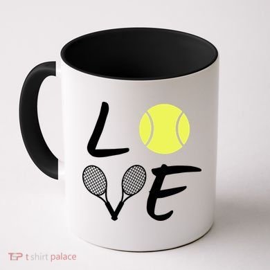 Love Tennis Coffee Mug