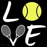 Love Tennis Women's Hoodie thumb 2