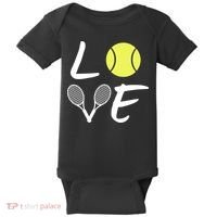 Love Tennis Baby Bodysuit thumb 0