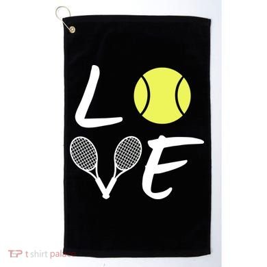 Love Tennis Golf Towel