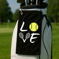 Love Tennis Golf Towel thumb 2